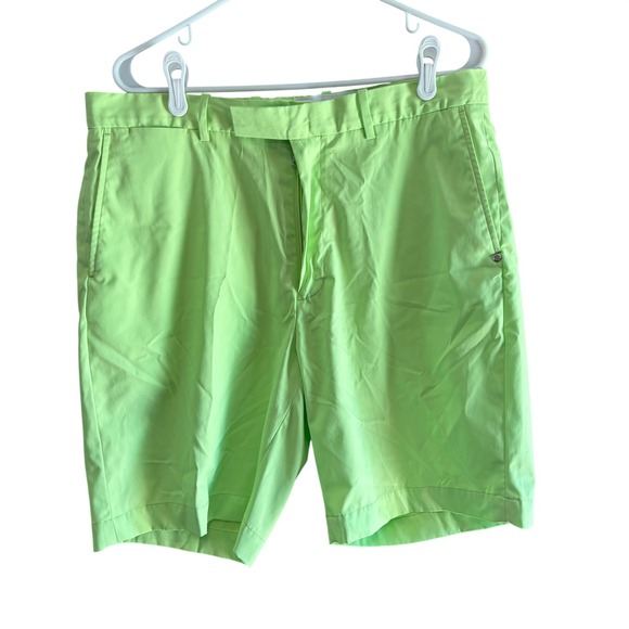 RLX Ralph Lauren Other - RLX Ralph Lauren Mens Classic Fit Golf Shorts Neon Lime Green Sz 35 Performance
